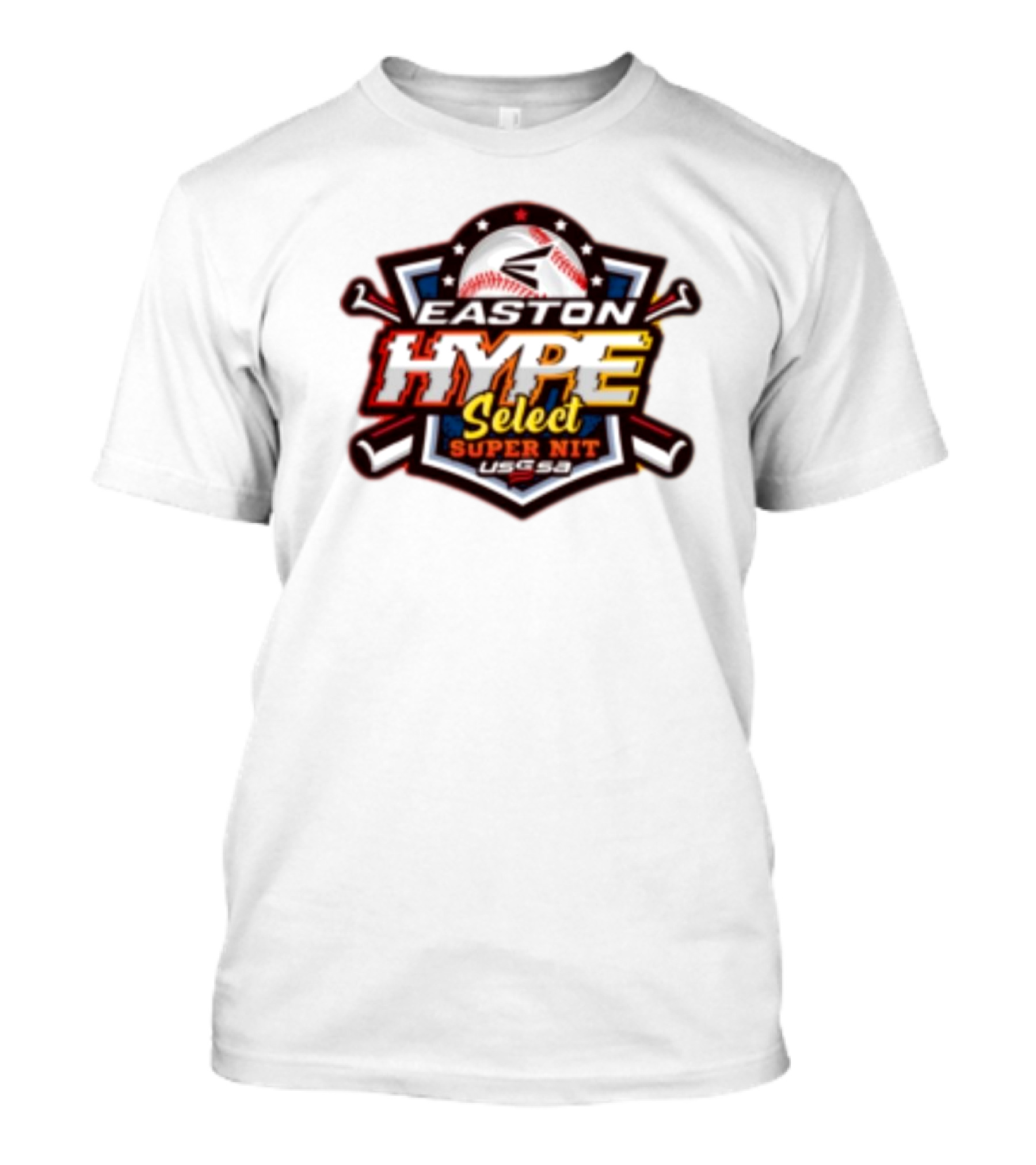 Easton Hype Select Super NIT USSSA Baseball Tournament March 29-30 2025 T-Shirt