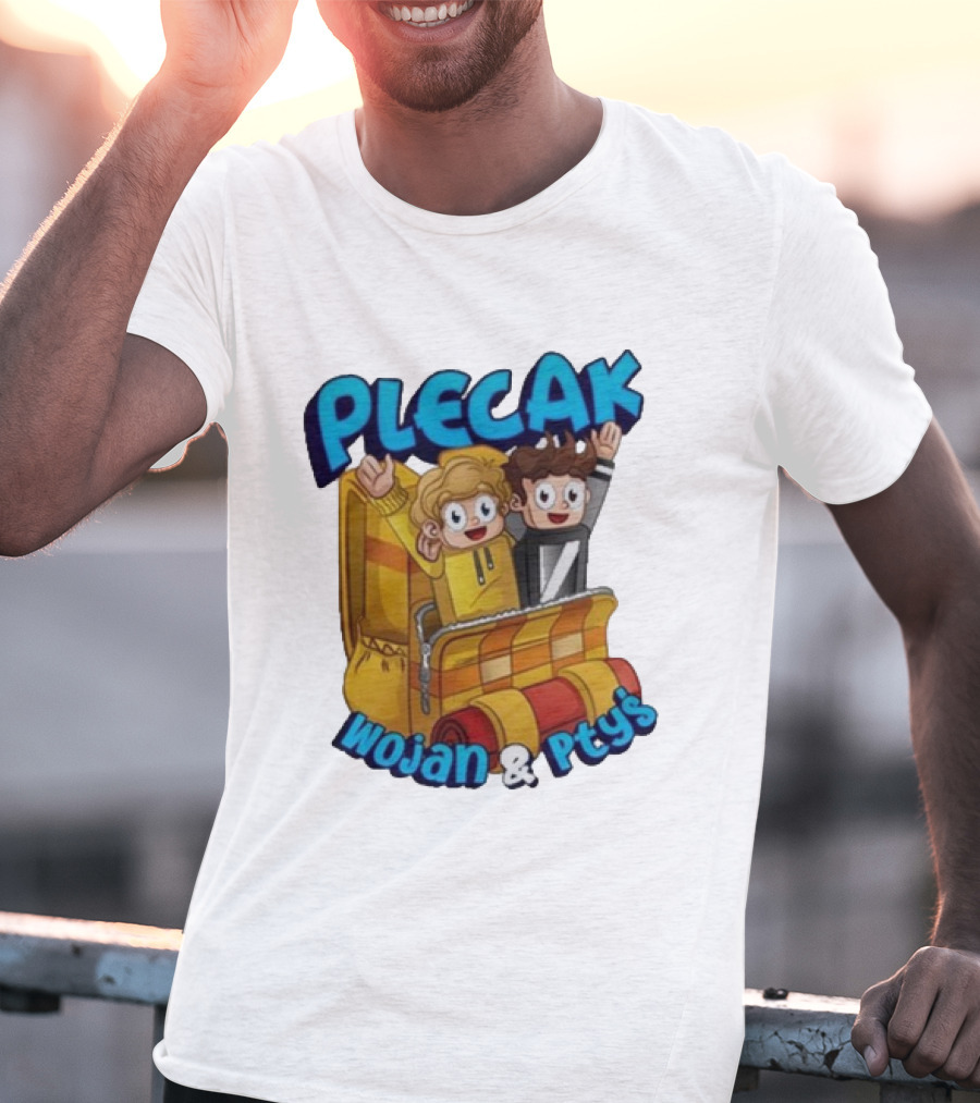 Plecak Wojan & Ptyś Cartoon Backpack Adventure T-Shirt