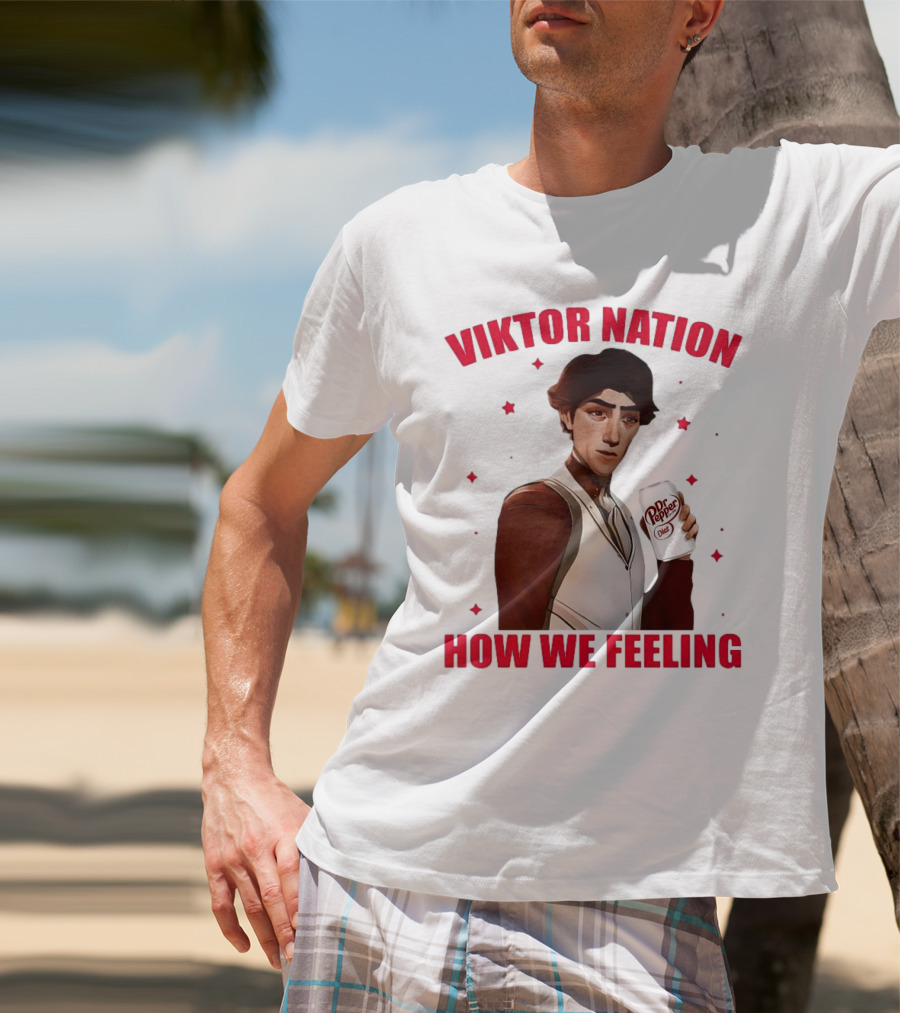 Viktor Nation How We Feeling Dr Pepper Diet Can Illustration T-Shirt