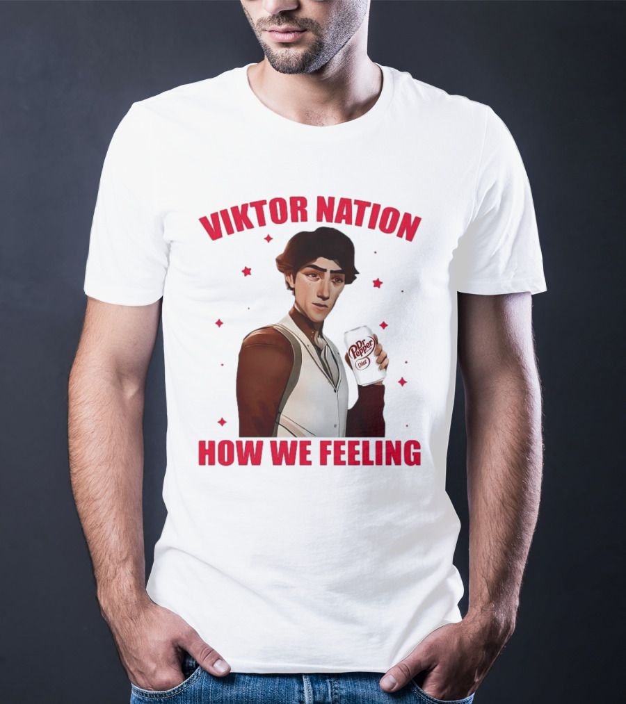 Viktor Nation How We Feeling Dr Pepper Diet Can Illustration T-Shirt