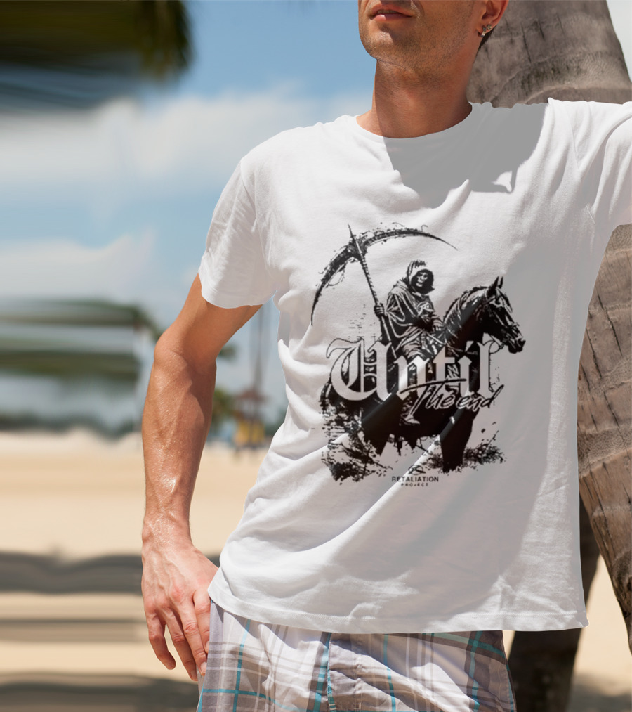 Snowboard Until The End Eternal Winter Trees T-Shirt