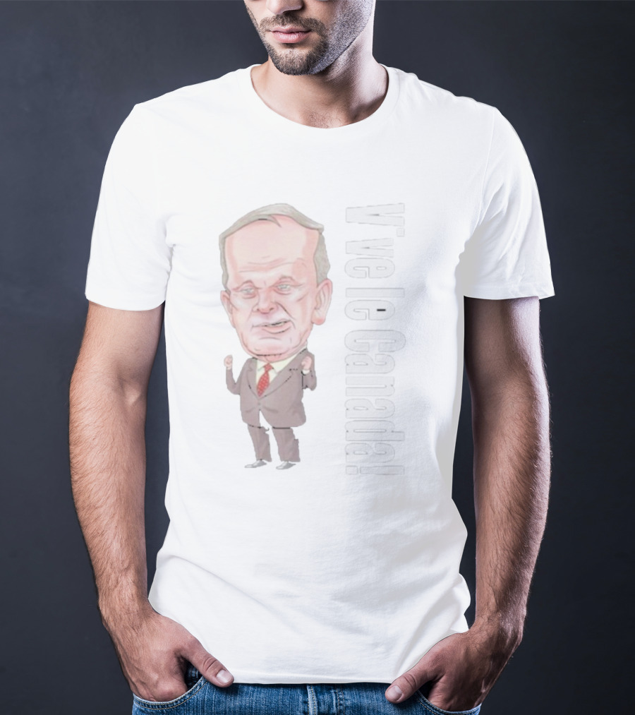 Vive Le Canada Premium Jean Chretien Caricature T-Shirt