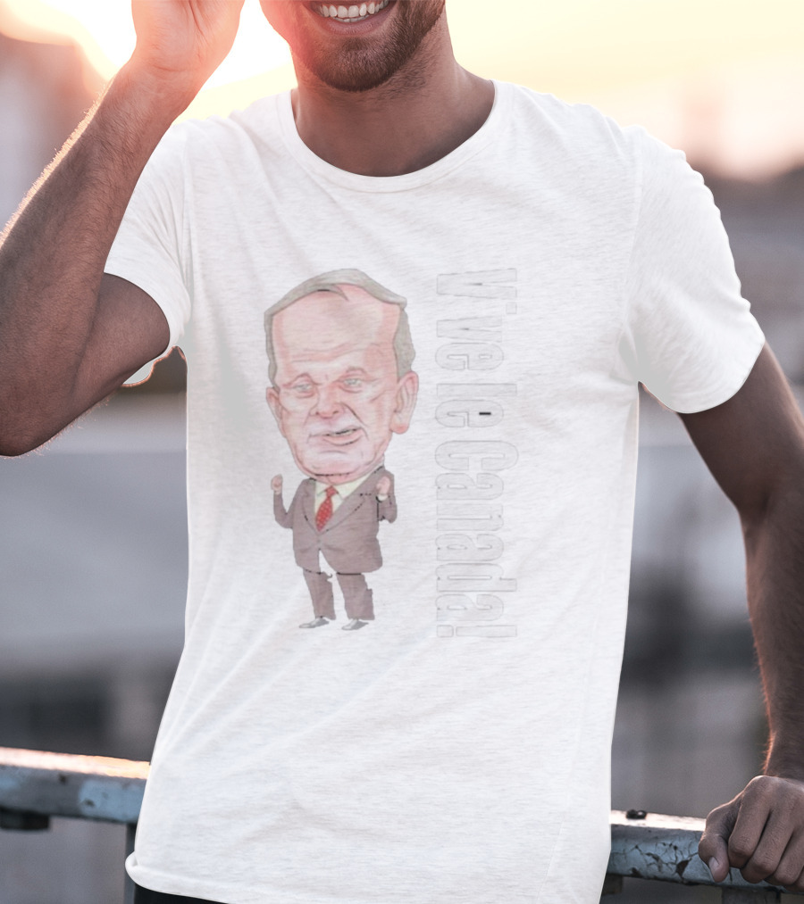 Vive Le Canada Premium Jean Chretien Caricature T-Shirt