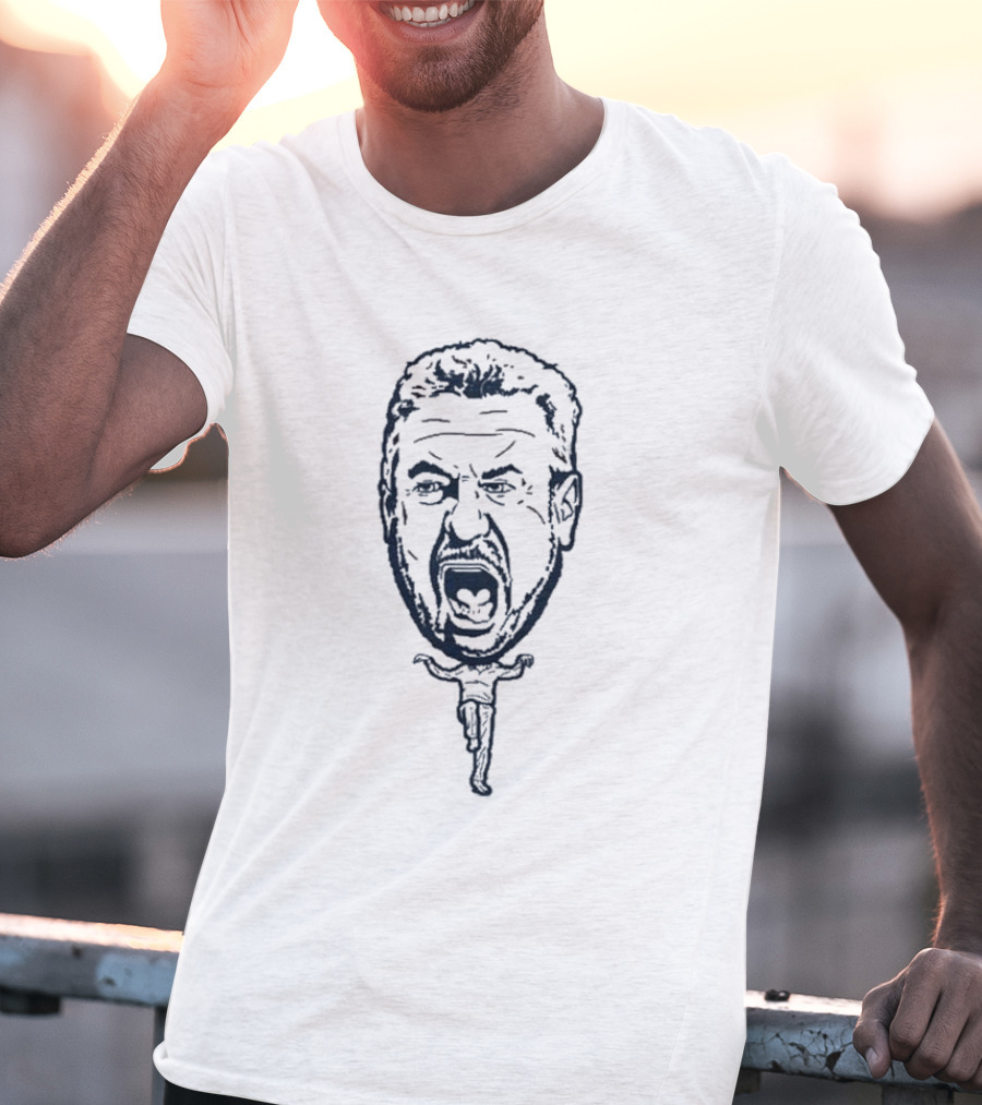 We’re Marching With Bruce Face Drawing T-Shirt