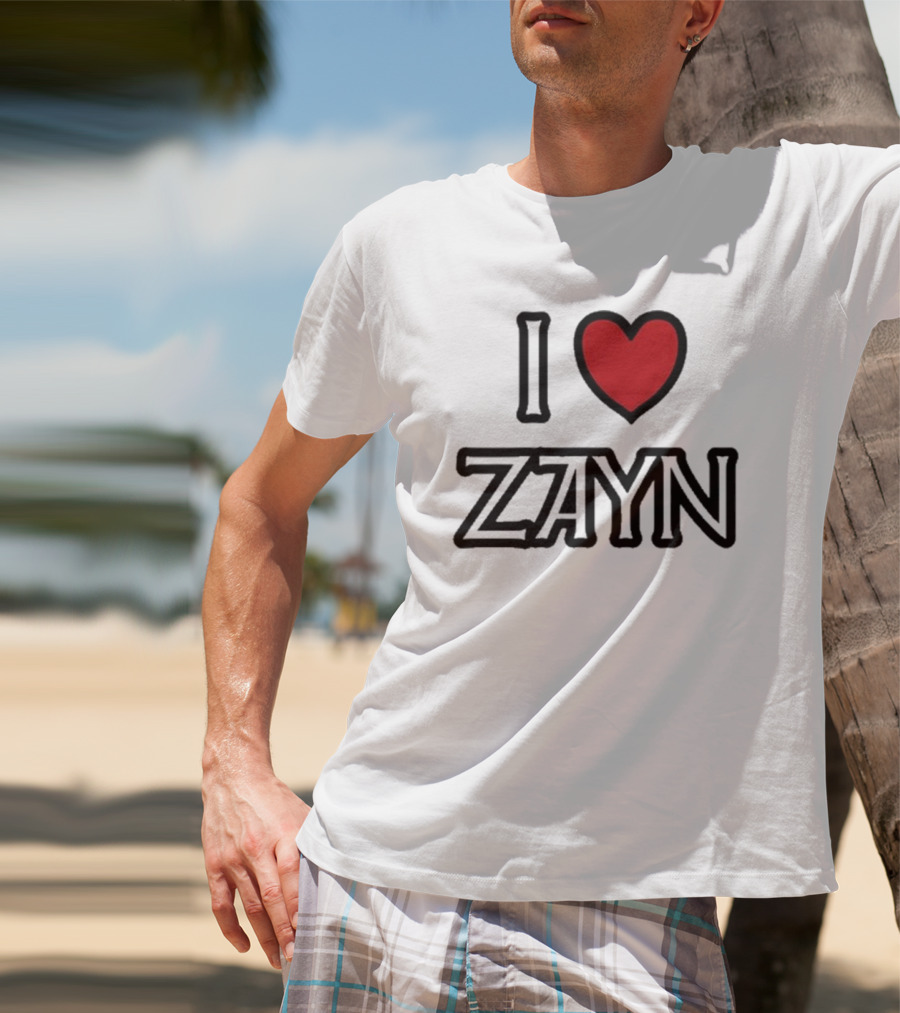 Zayn Squad Brasil I Love Zayn Ringer T-Shirt