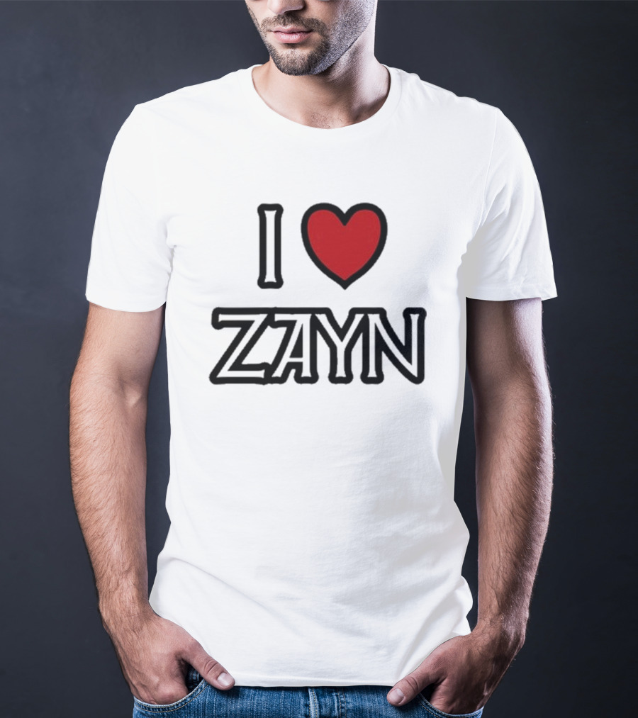 Zayn Squad Brasil I Love Zayn Ringer T-Shirt