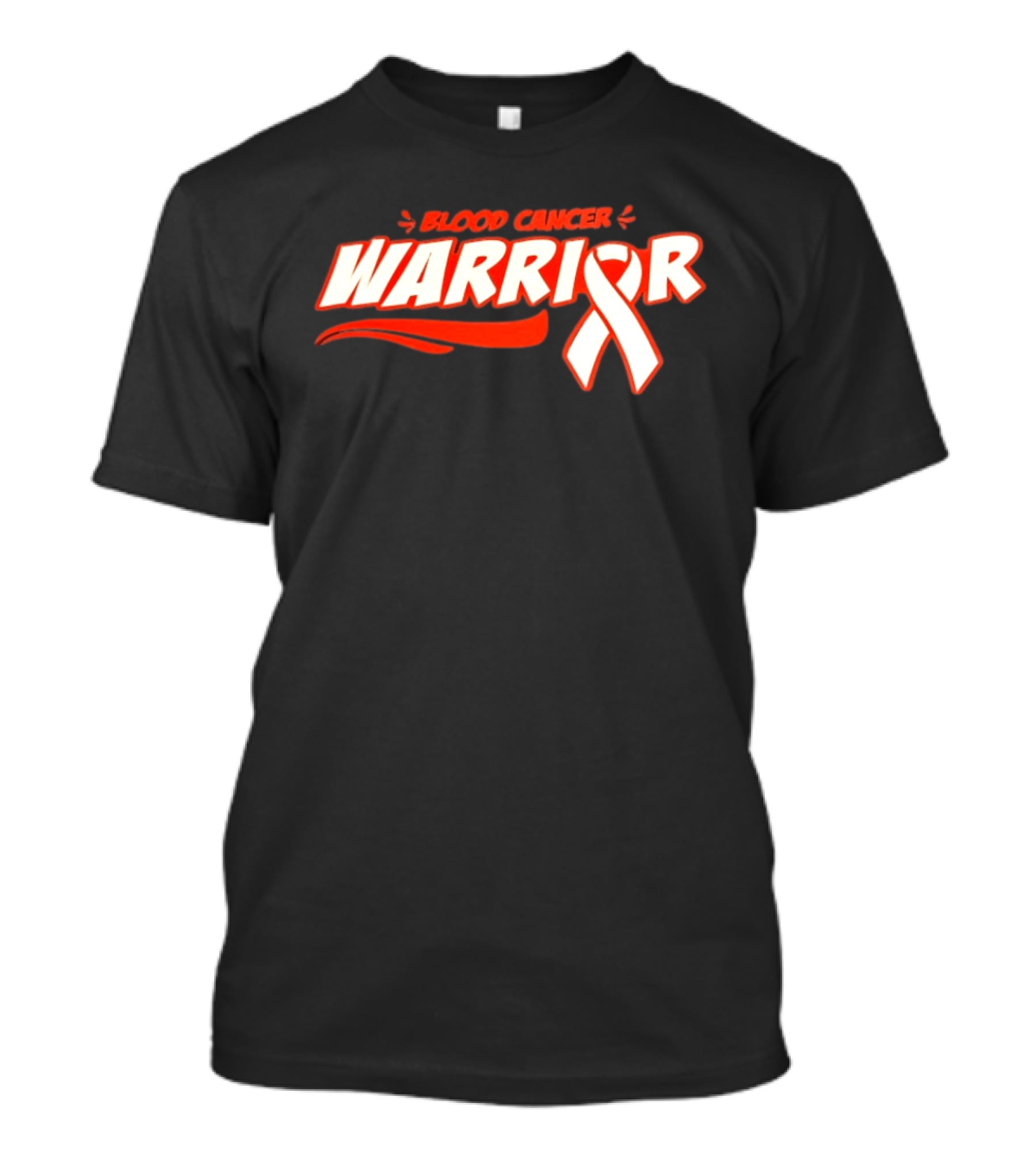 Blood Cancer Warrior Awareness Ribbon Strength Empowerment T-Shirt
