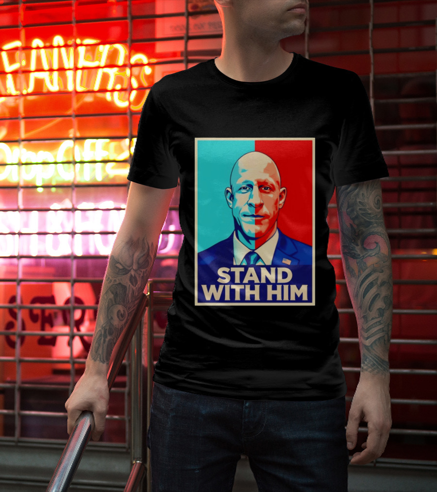 Stand With Him Brian McGinnis Hope Style Supporting Israel T-Shirt