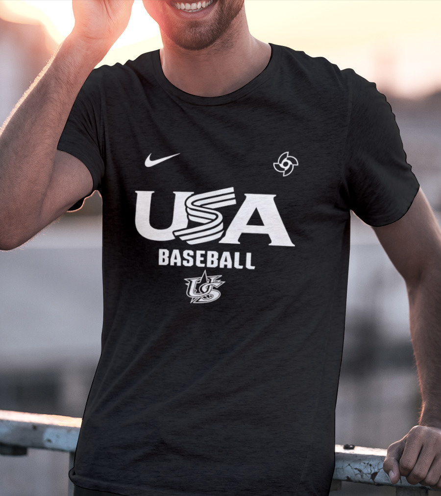 Nike USA Baseball 2026 World Baseball Classic Sports Bryce Harper T-Shirt