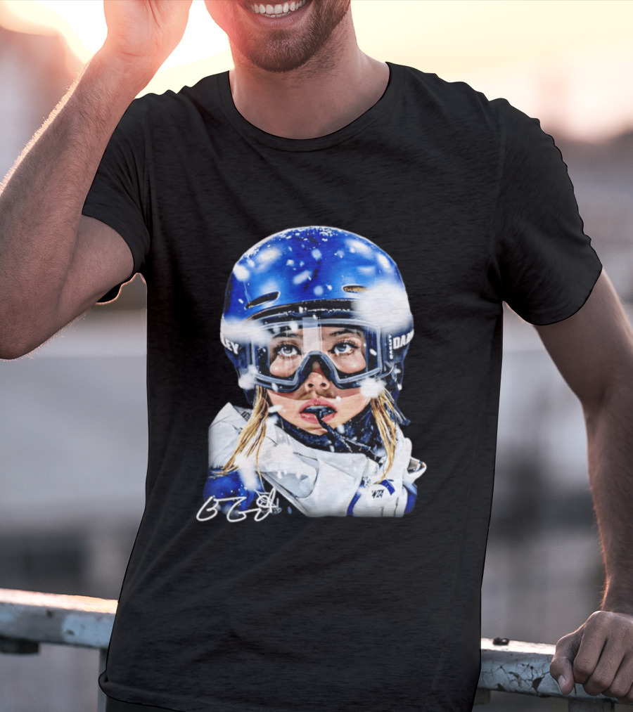 Eileen Gu Aura Snowboard Oakley Goggles Winter Sports T-Shirt