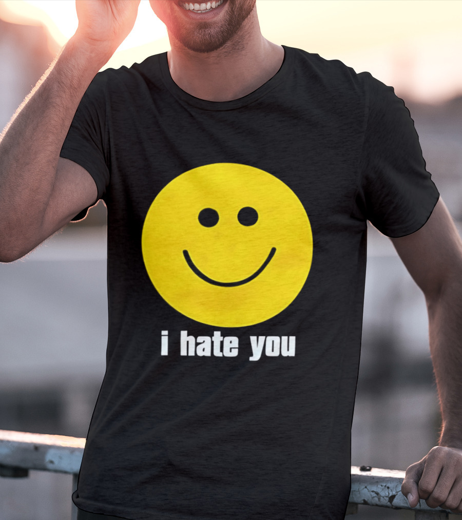Harry I Hate You Smiley Face T-Shirt