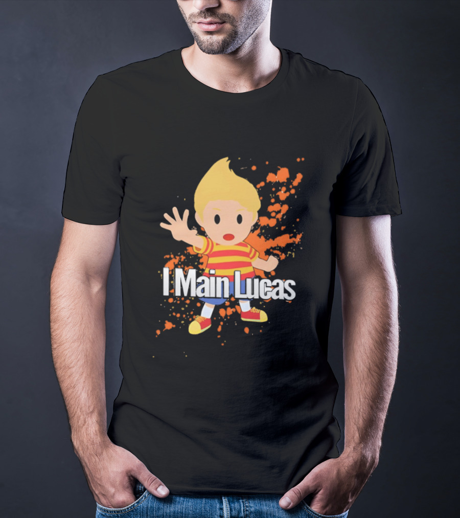 I Main Lucas Super Smash Bros Game T-Shirt