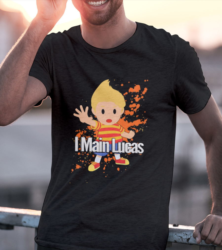 I Main Lucas Super Smash Bros Game T-Shirt