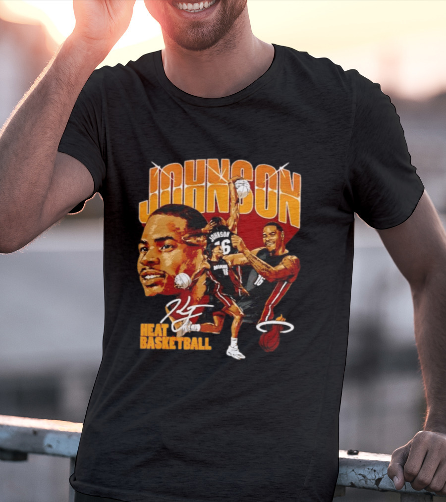 Johnson Heat Basketball Keyonte Johnson Miami 16 T-Shirt