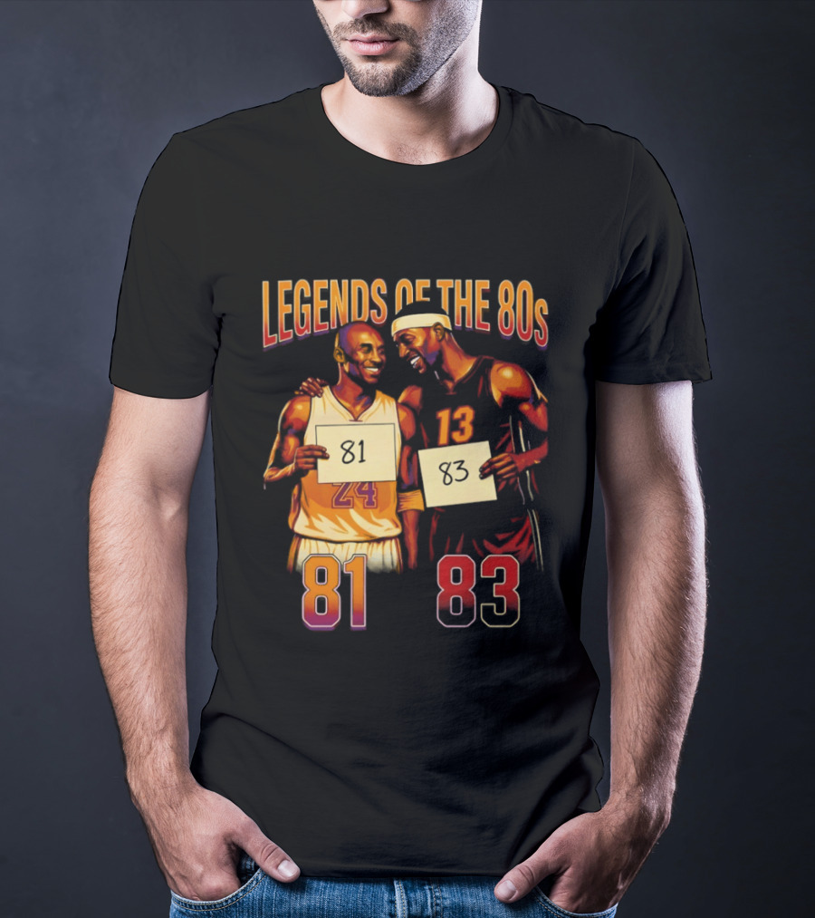 Legends Of The 80s 81 83 T-Shirt