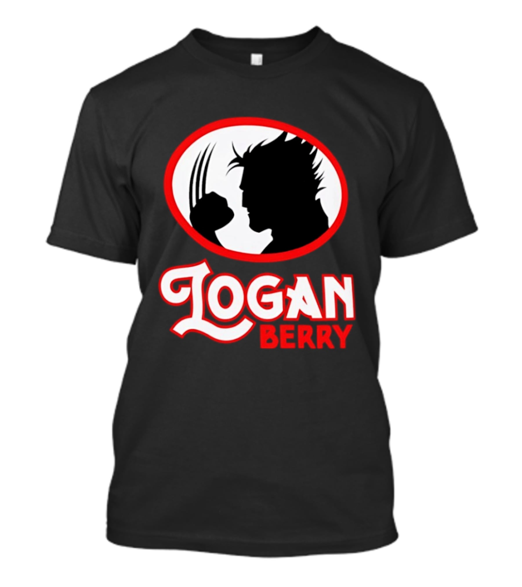 Logan Berry Marvel Wolverine Silhouette Claw T-Shirt