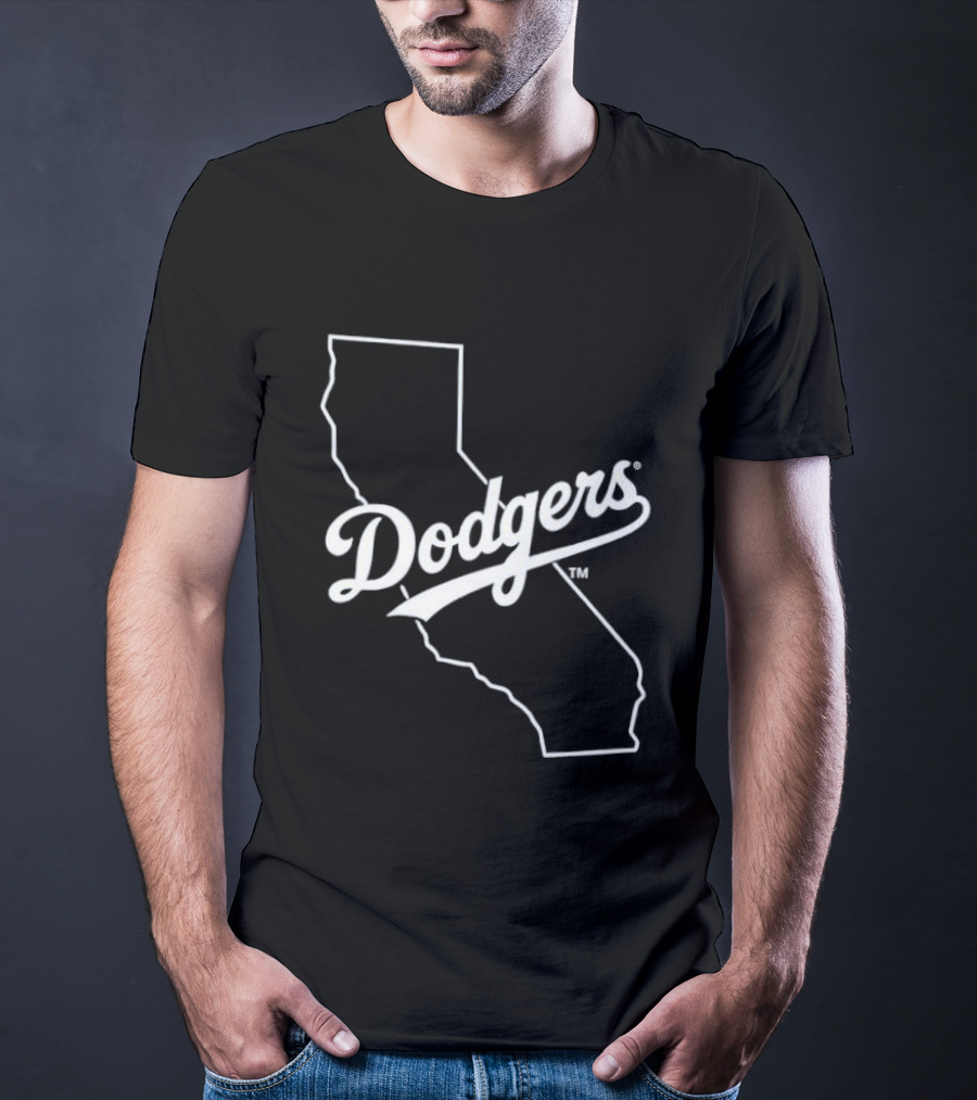 Los Angeles Dodgers California State T-Shirt