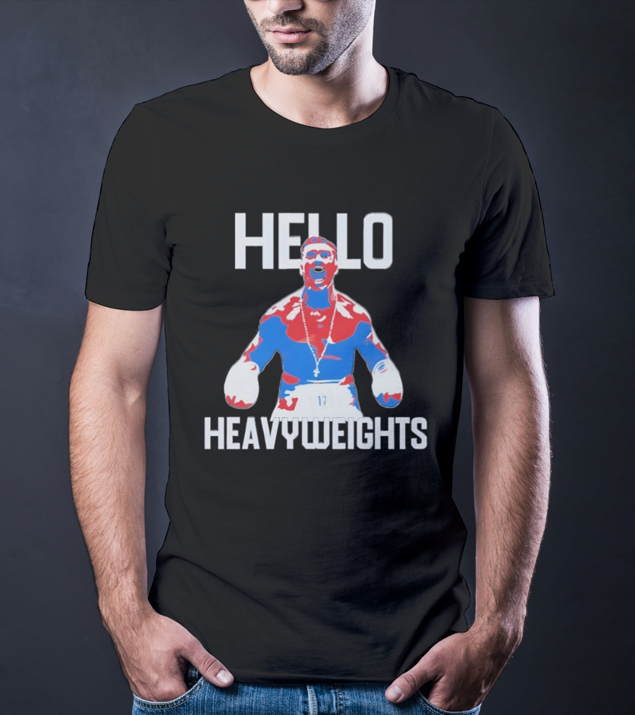 Oleksandr Usyk Hello Heavyweights UFC Bold Fighter T-Shirt