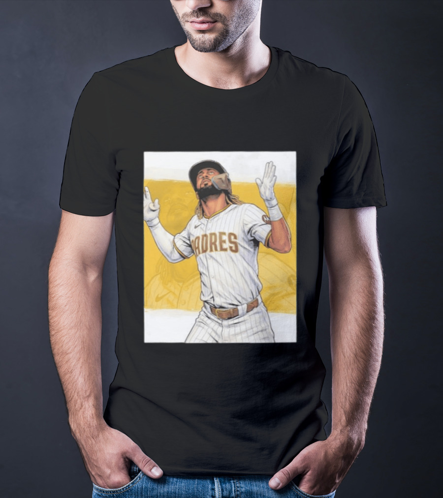 San Diego Padres Fernando Tatis Jr Nike MLB Baseball Player T-Shirt