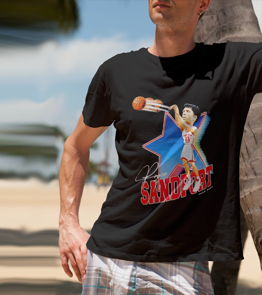 Pryce Sandfort Nebraska Cornhuskers Basketball Star Player 21 T-Shirt