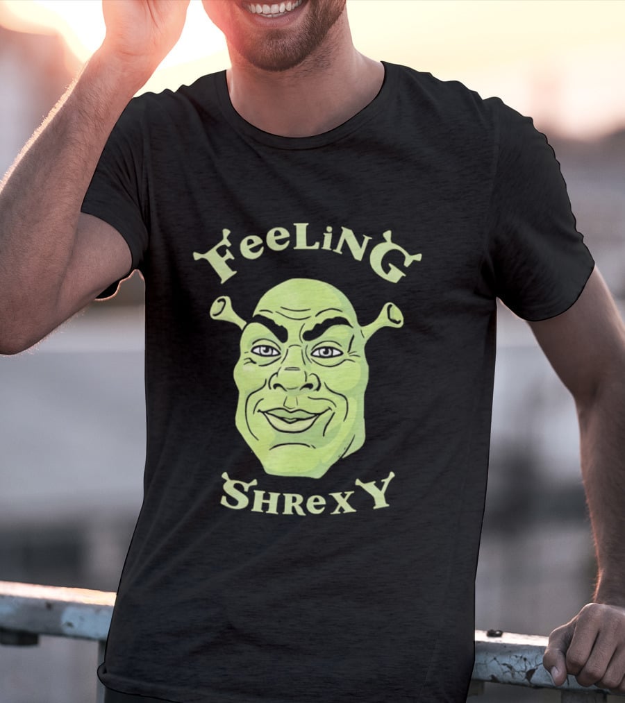 Feeling Shrexy Shrek Face T-Shirt
