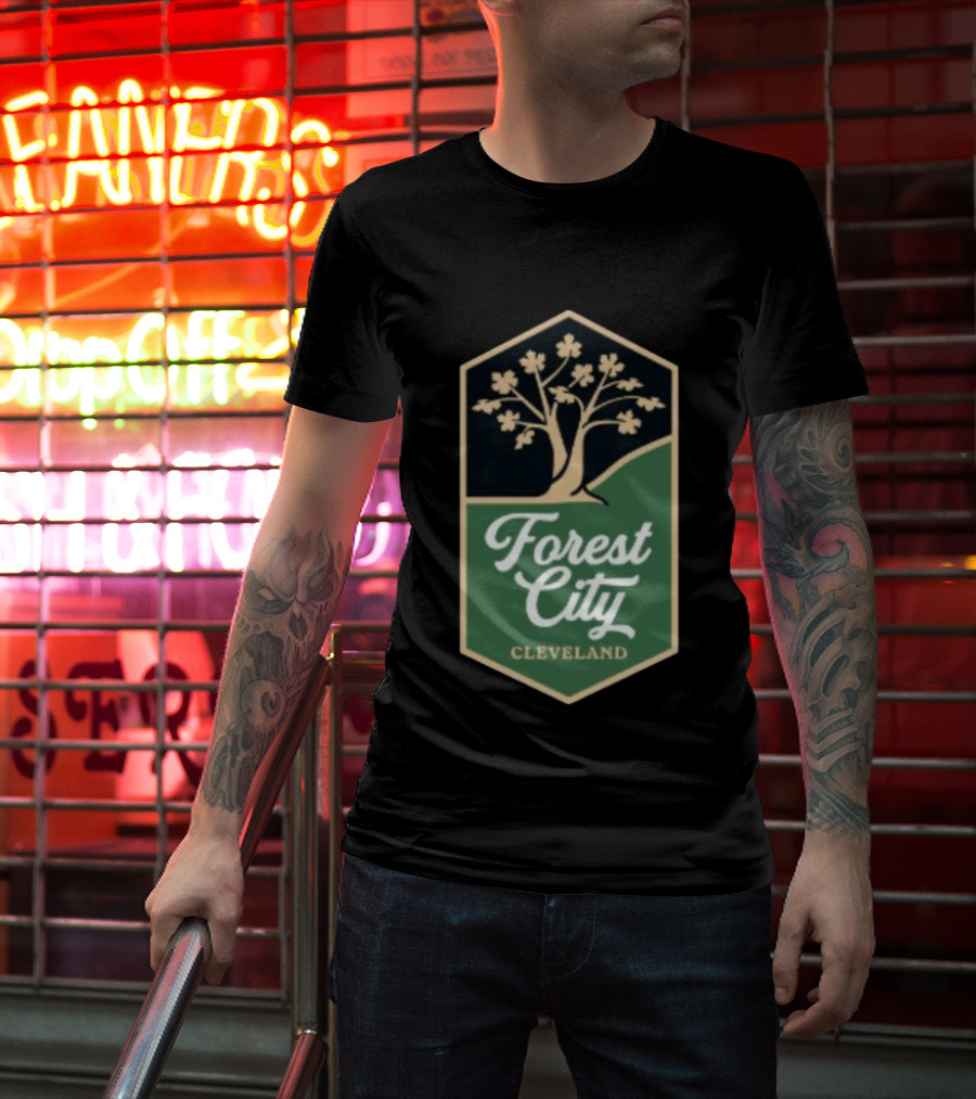 Cleveland Forest City Tree T-Shirt