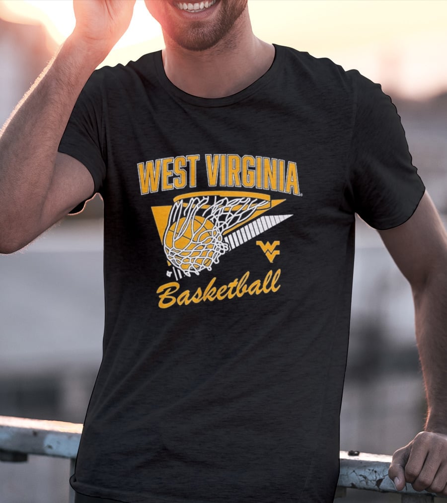 West Virginia Basketball Swish T-Shirt