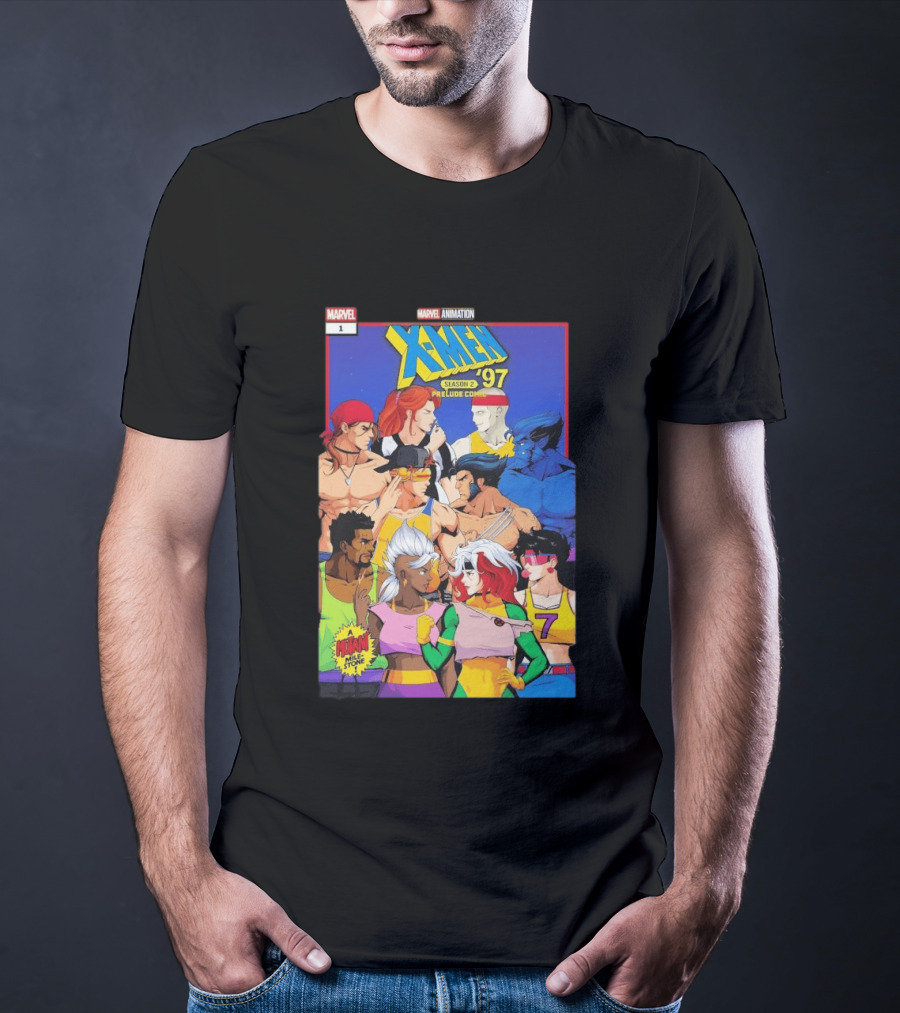 X Men 97 Season 2 Prelude Comic Issue 1 A Mutant Milestone Marvel Animation T-Shirt