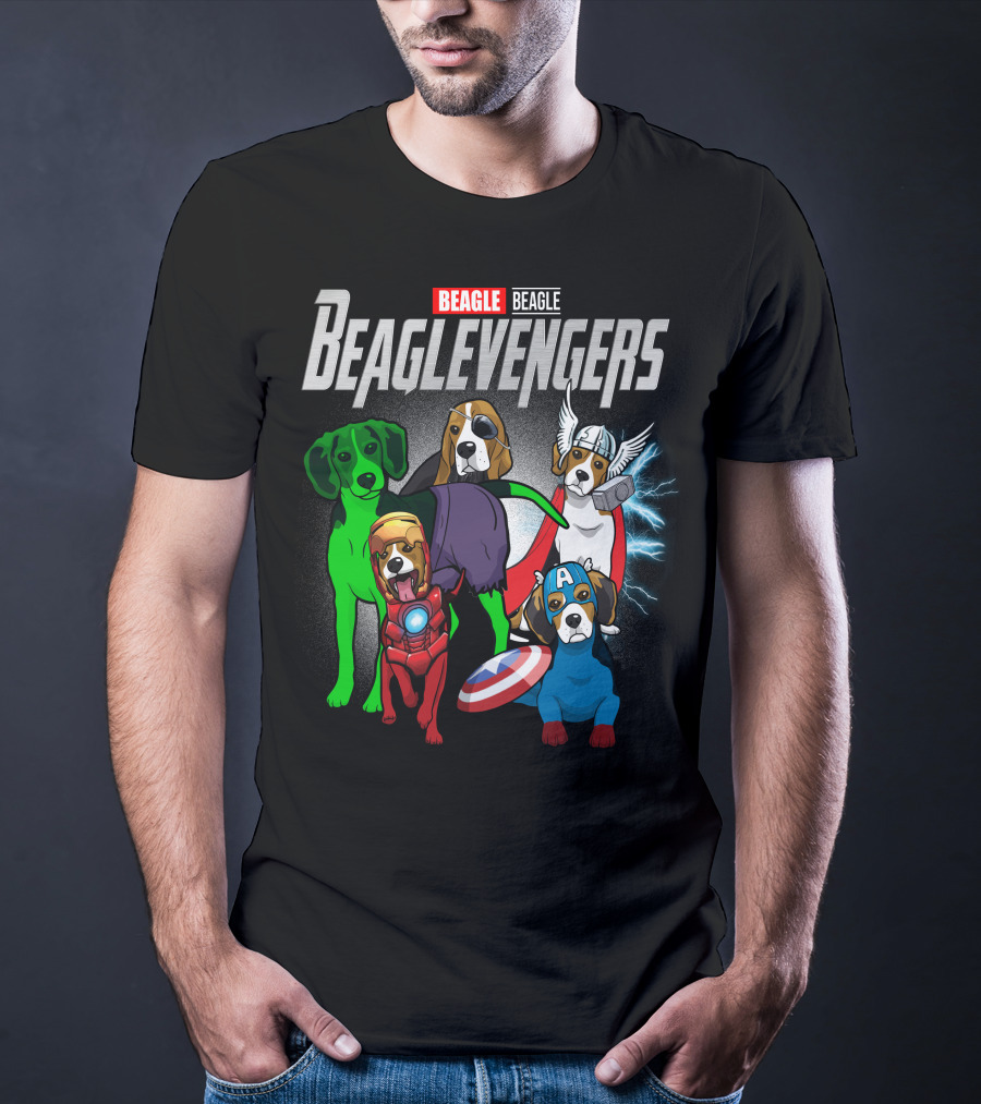 Beagle Beaglevengers Marvel Dog Heroes T-Shirt