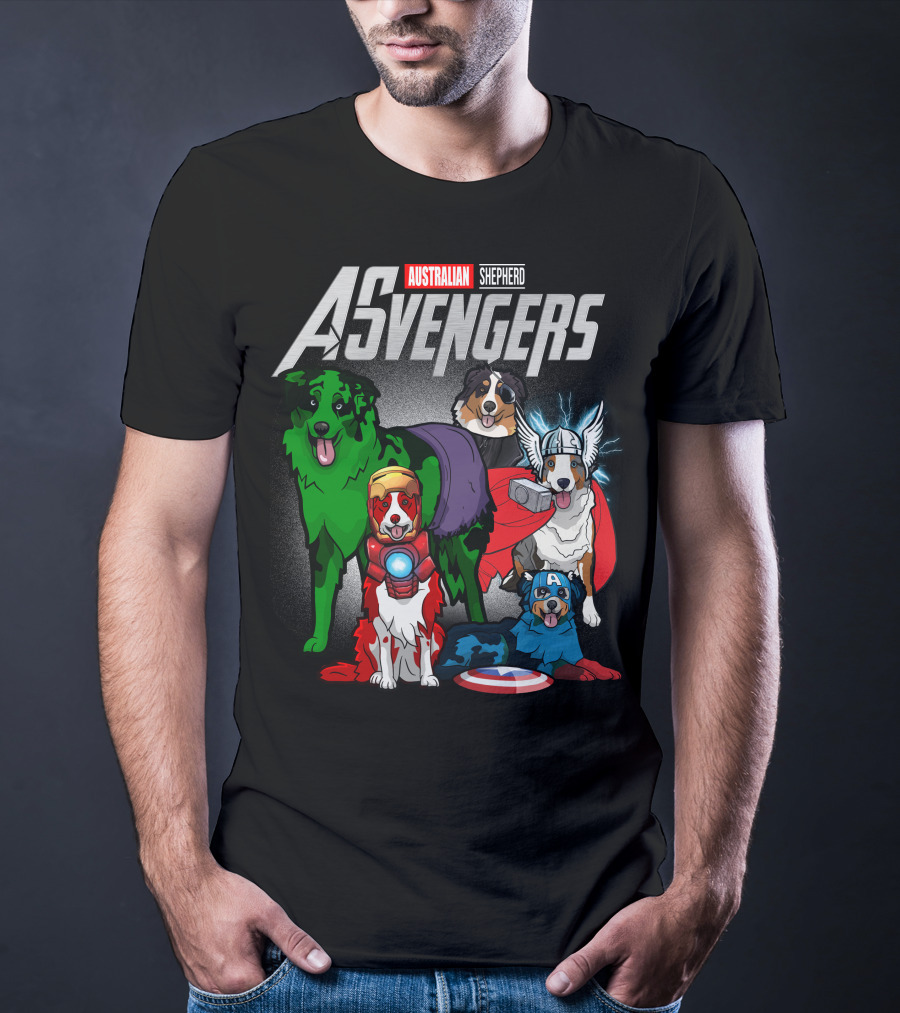 Australian Shepherd ASvengers T-Shirt