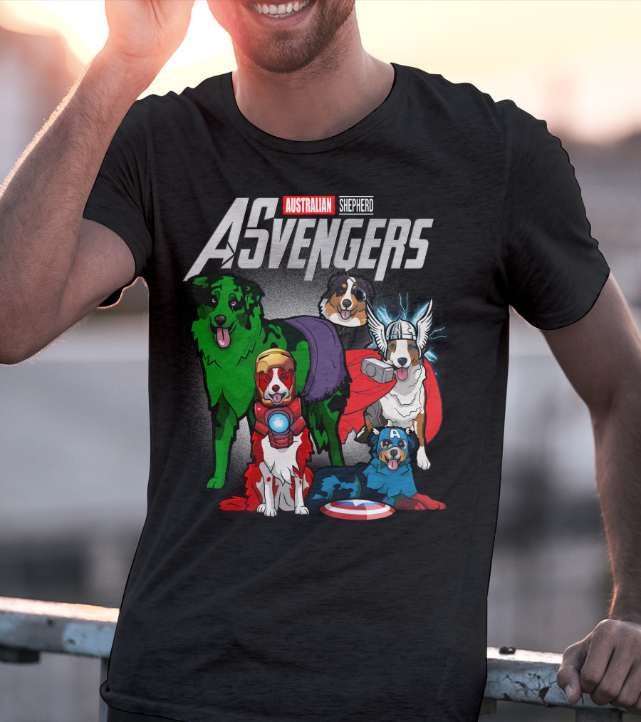 Australian Shepherd ASvengers T-Shirt