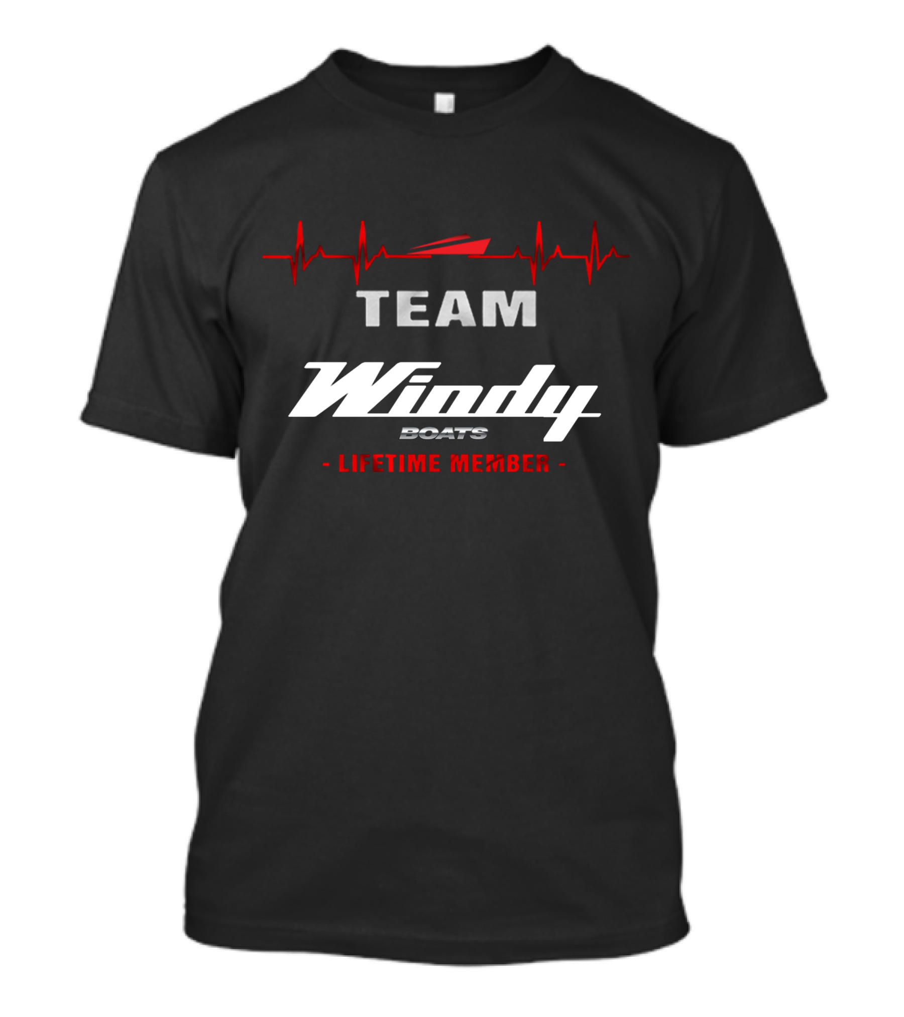 TEAM Windy Boats Lifetime Member T-Shirt