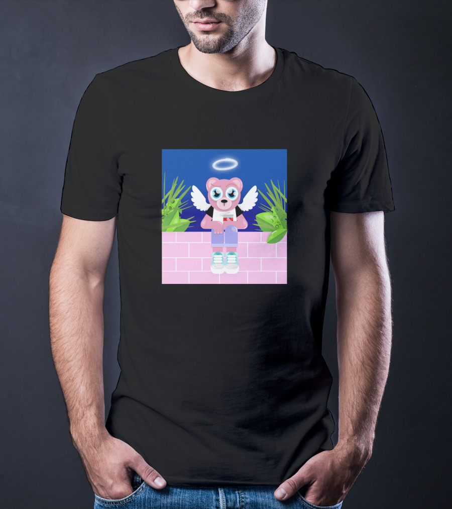Angels Break Halo Bear With Wings 349536 T-Shirt