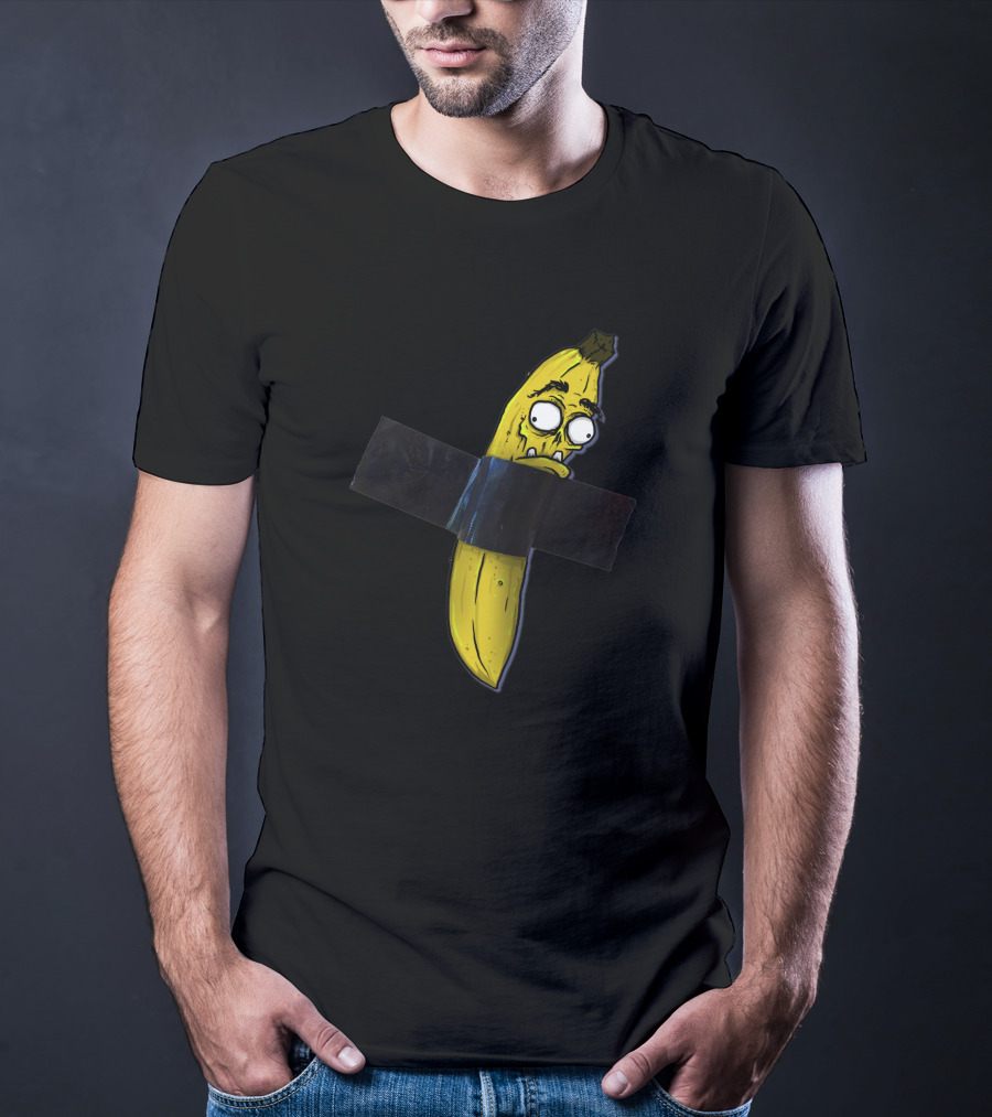 Banana Crossed Tape Pop Art 1323480 T-Shirt