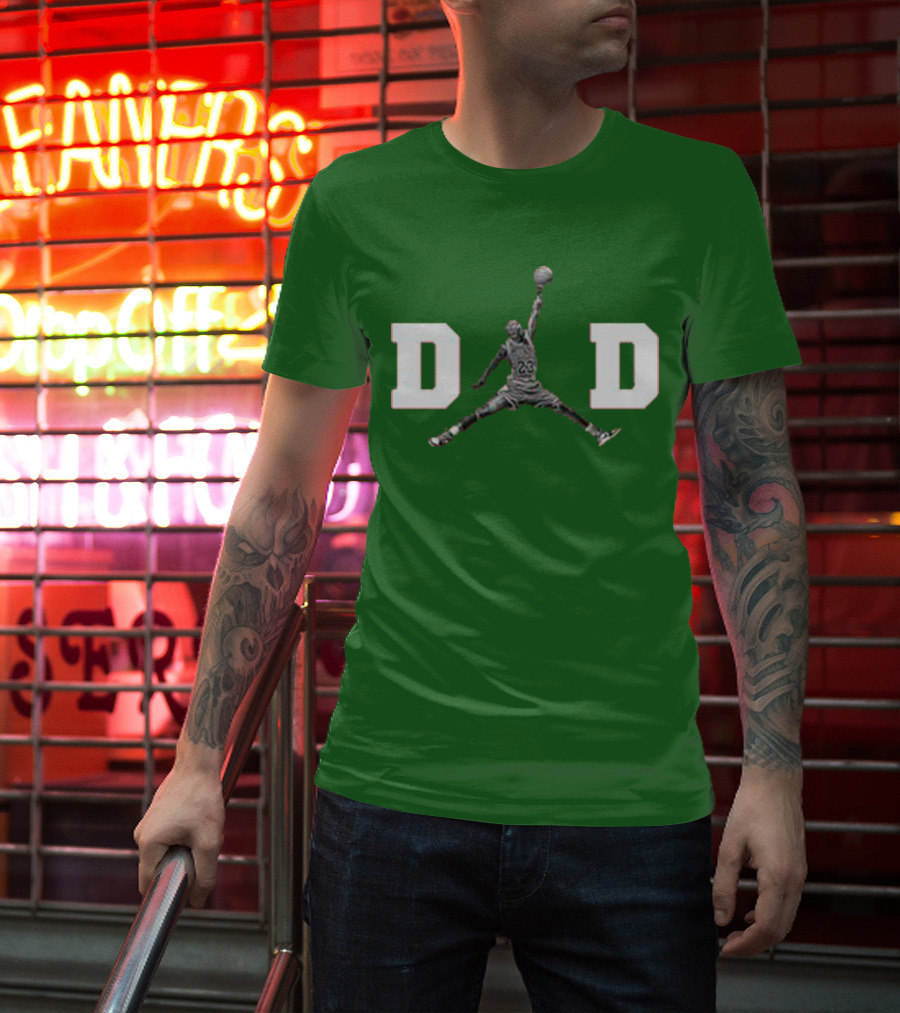 Jordon Dad Jumpman Basketball T-Shirt