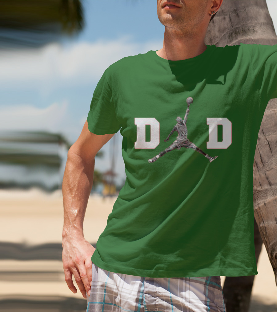 Jordon Dad Jumpman Basketball T-Shirt