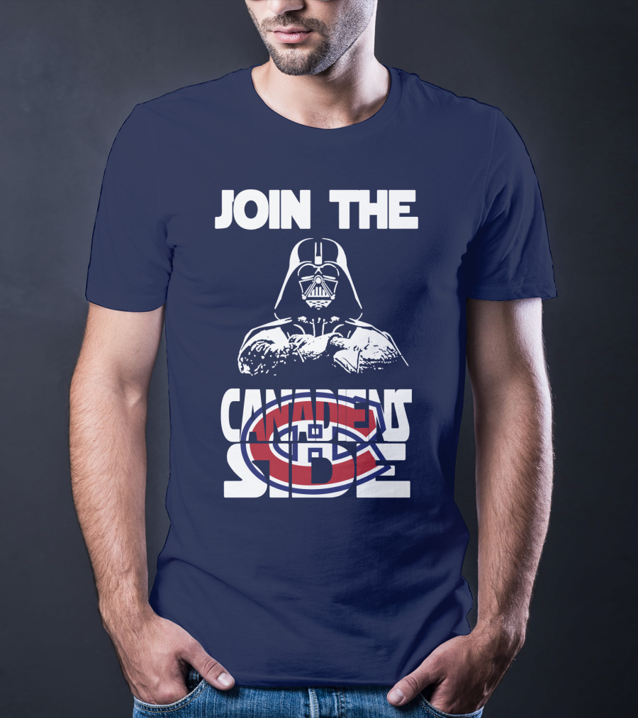 Join The Canadiens Side Montreal Canadiens T-Shirt