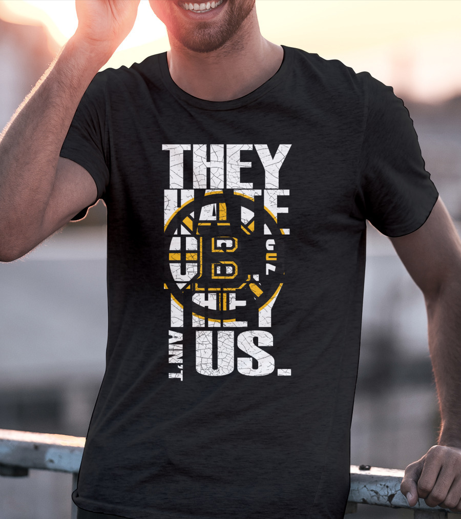 They Hate Us Boston Bruins They Ain't Us T-Shirt