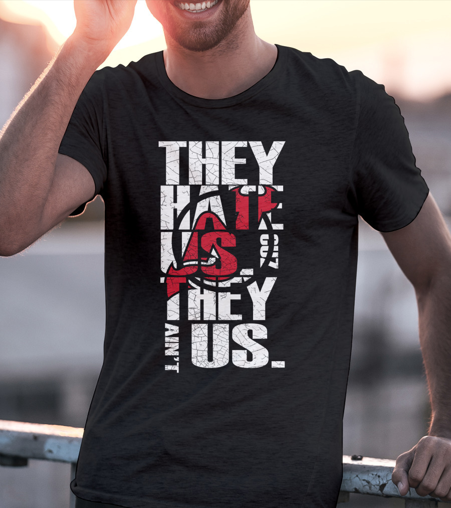 They Hate Us They Aint Us New Jersey Devils T-Shirt