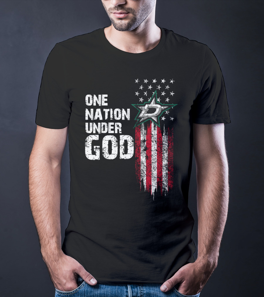 One Nation Under God Dallas Stars T-Shirt