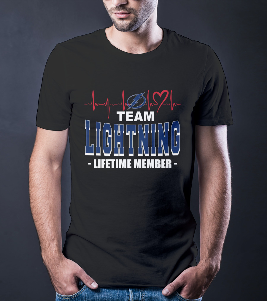 Team Lightning Lifetime Member Tampa Bay Lightning T-Shirt