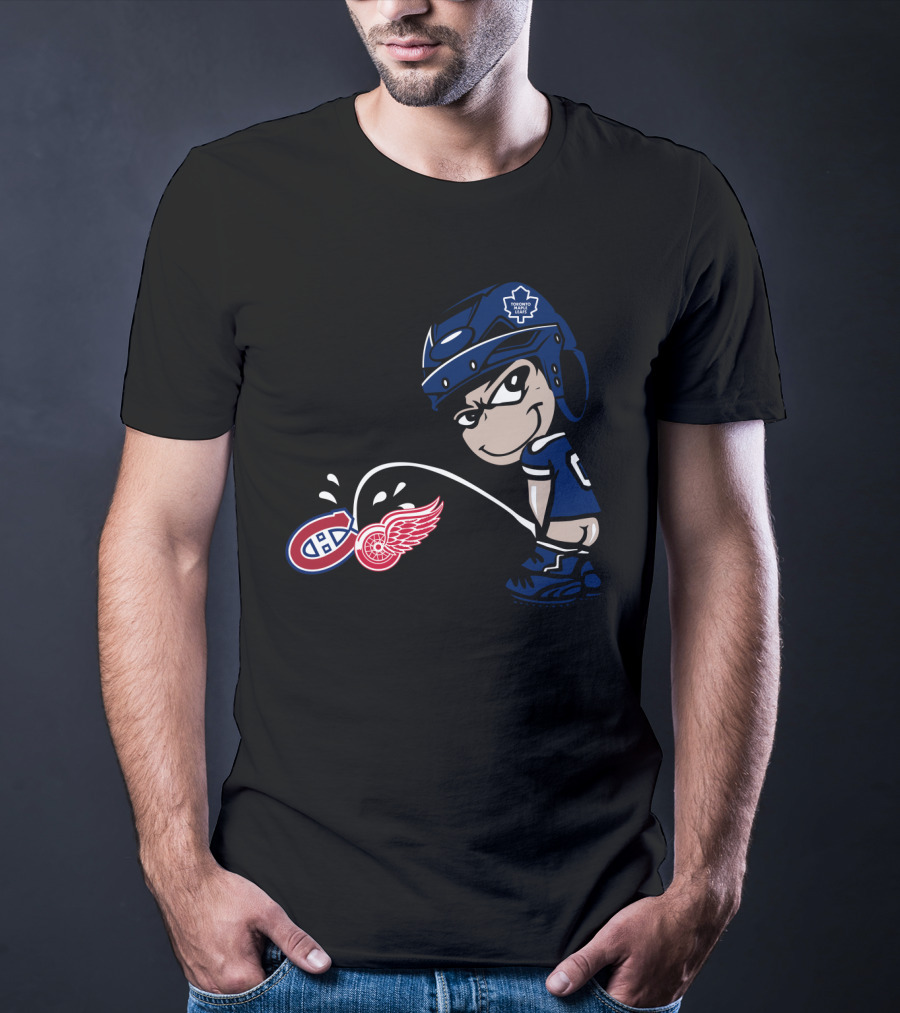 Toronto Maple Leafs Rivalry Detroit Red Wings Hockey T-Shirt