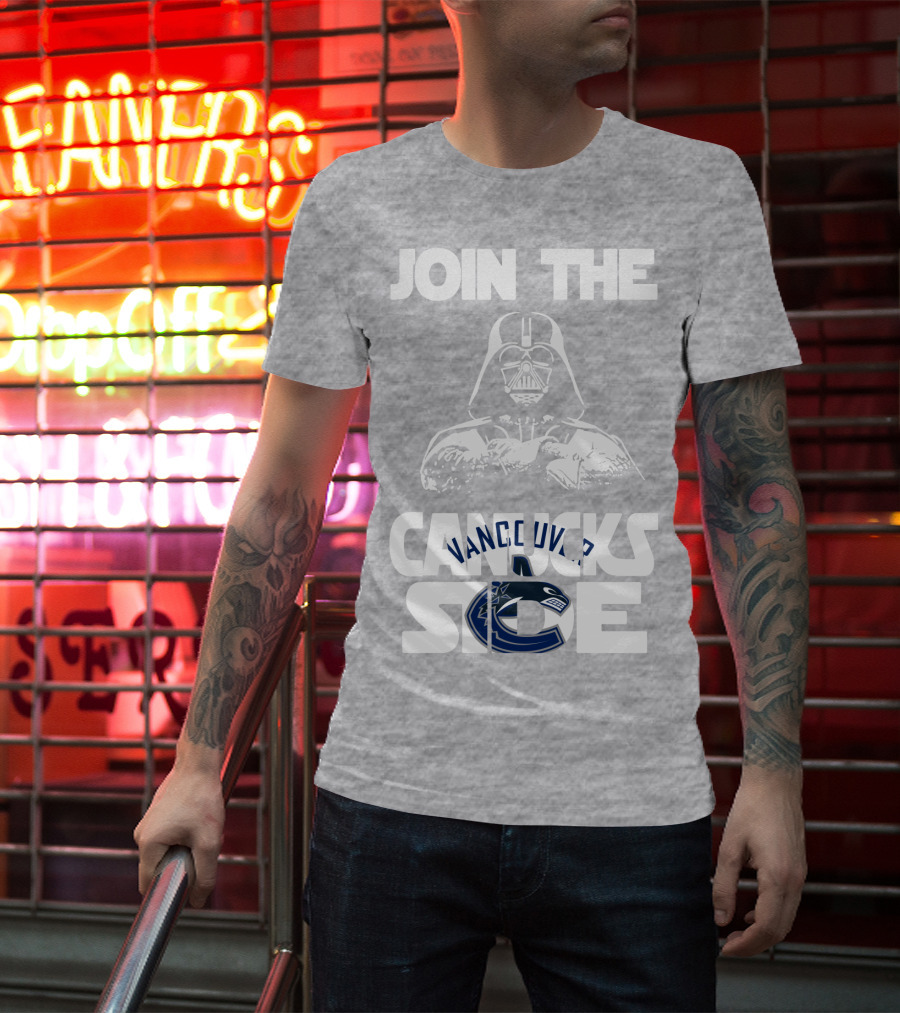 Join The Vancouver Canucks Side T-Shirt