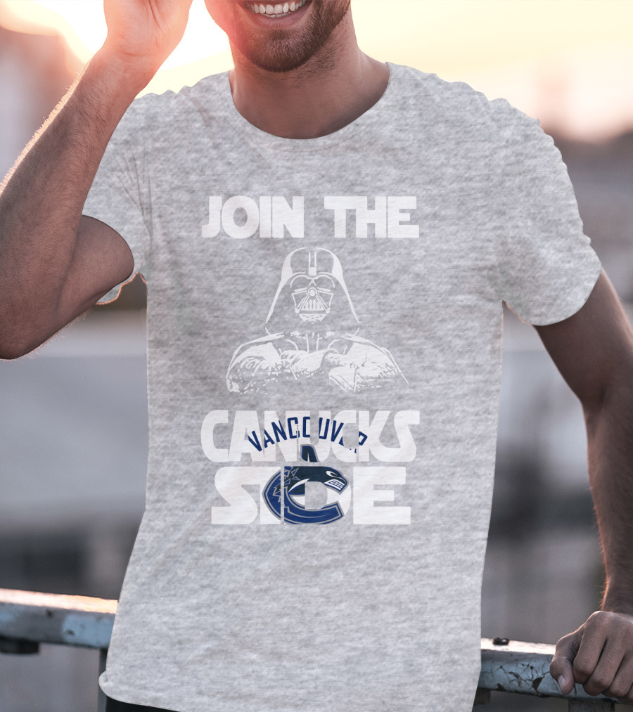 Join The Vancouver Canucks Side T-Shirt