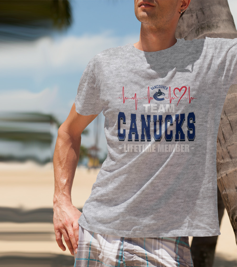 Vancouver Canucks Team Canucks Lifetime Member T-Shirt