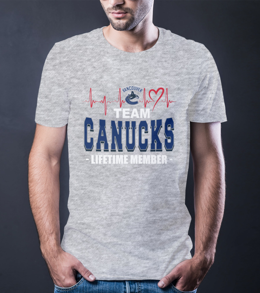 Vancouver Canucks Team Canucks Lifetime Member T-Shirt
