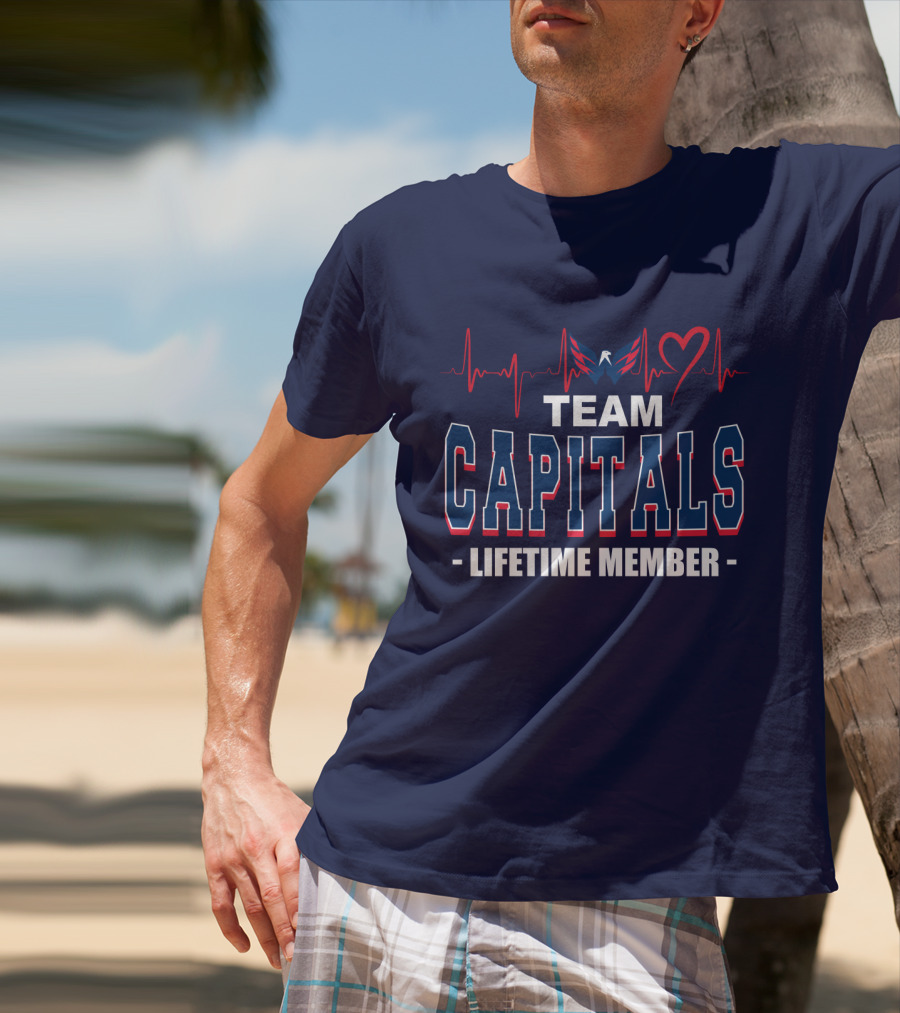 Team Washington Capitals Lifetime Member T-Shirt