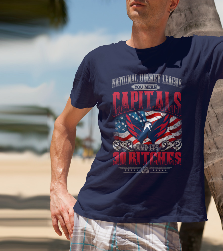 National Hockey League You Mean Capitals And Its 30 Bitches T-Shirt