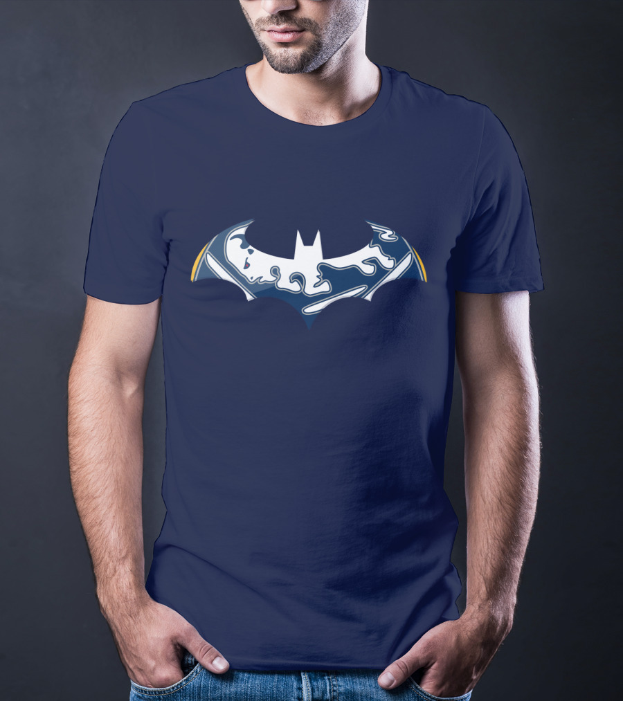 Buffalo Sabres Batman Logo Mashup T-Shirt