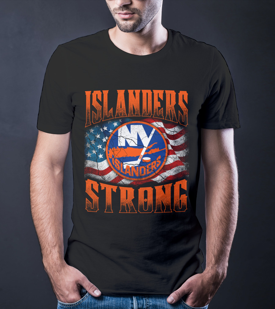 Islanders Strong Ny Islandersflag T-Shirt